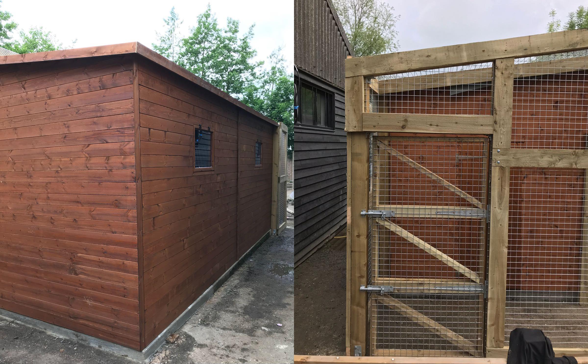 Lemur enclosure fencing - photo 3