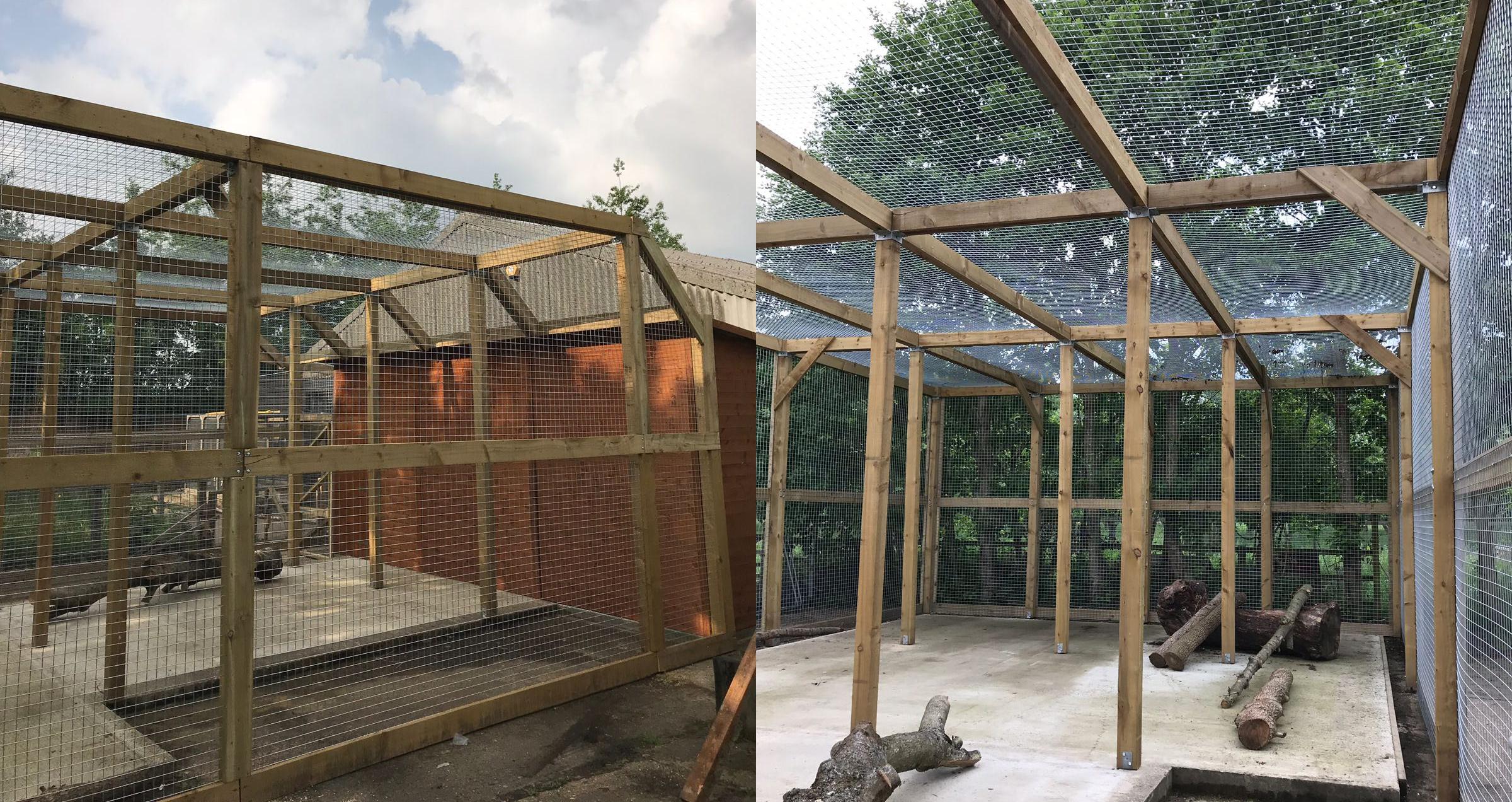 Lemur enclosure fencing - photo 2
