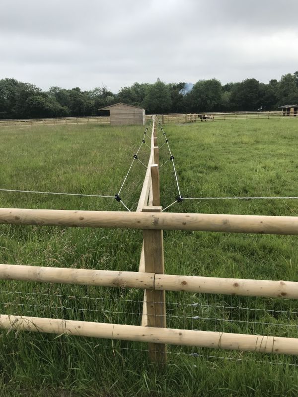 Image of beautifully crafted closeboard fencing