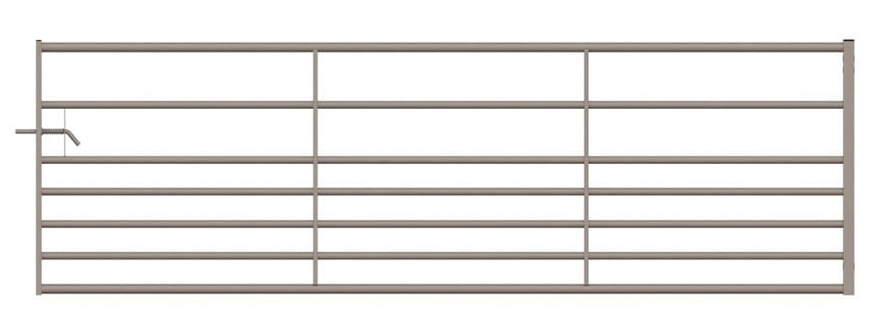Image of a Fortress Galvanised Gate available from Farm and Country Fencing