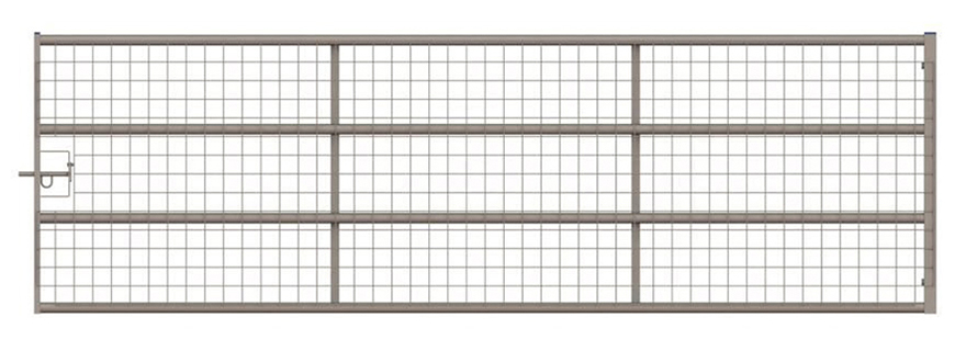 Image of a Fully Meshed Galvanised Gate available from Farm and Country Fencing