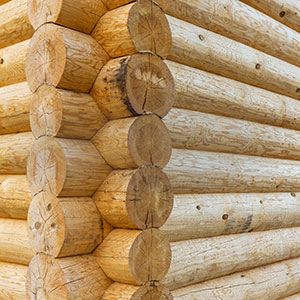 Peeled & Machined Round Timber