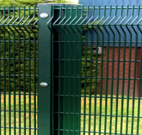 Mesh panel security fence installed by Farm & Fencing , that provide a durable and secure barrier for commercial and industrial properties.