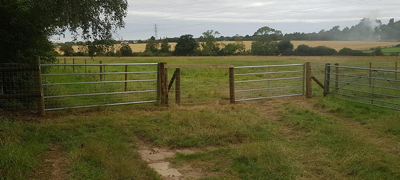 Alpaca Fence Installation on Rural Property