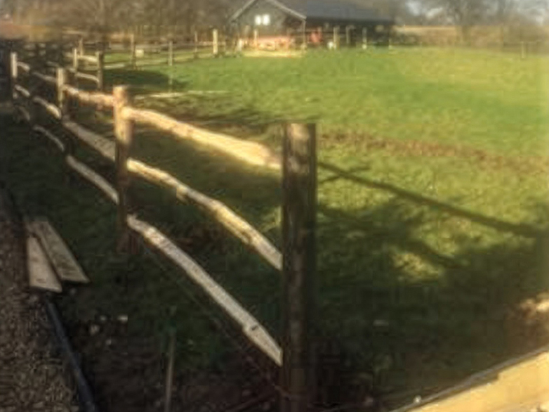  Cleft Chestnut Post and Rail - Toot Hill - 2