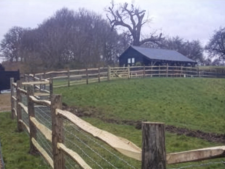  Cleft Chestnut Post and Rail - Toot Hill - 5