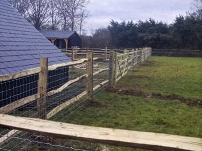  Cleft Chestnut Post and Rail - Toot Hill - 6