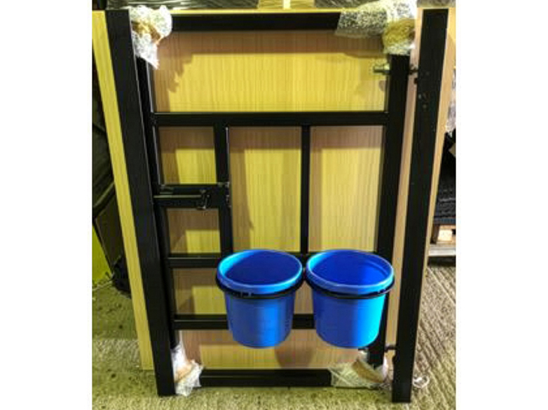 Bespoke livestock gates fabricated for goat pens