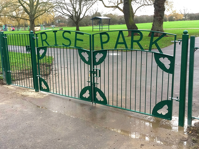 Custom Made Gates - Rise Park Project - 3