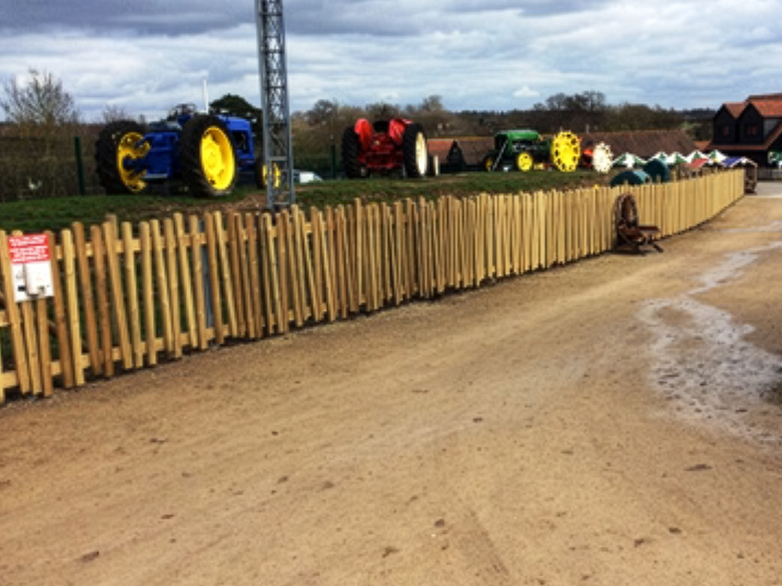 Custom Picket Fence - Old MacDonalds Park Farm Project - 3