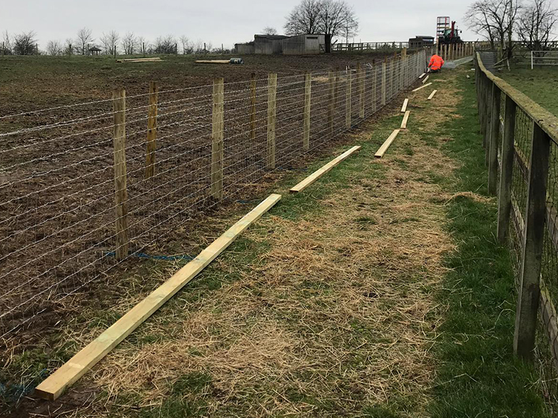 Double Stand Off Fence - 1