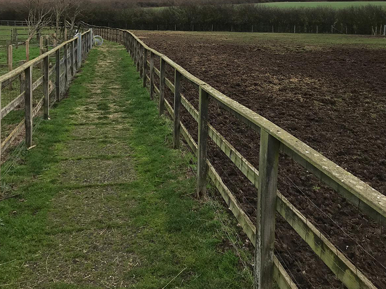 Double Stand Off Fence - 3