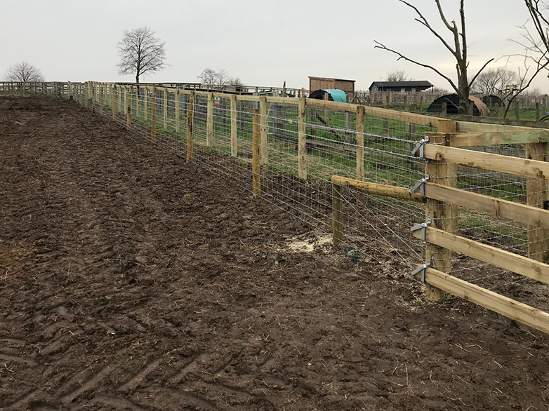 Double Stand Off Fence - 5