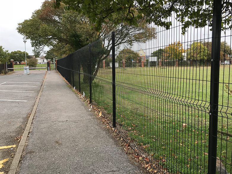 Education Security Fencing and Automated Gates Project - 5
