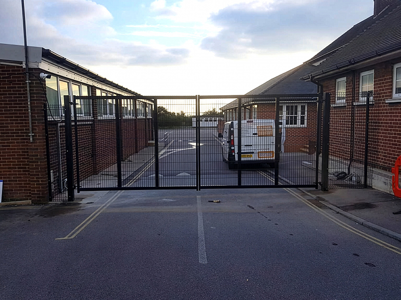 Education Security Fencing and Automated Gates Project - 8