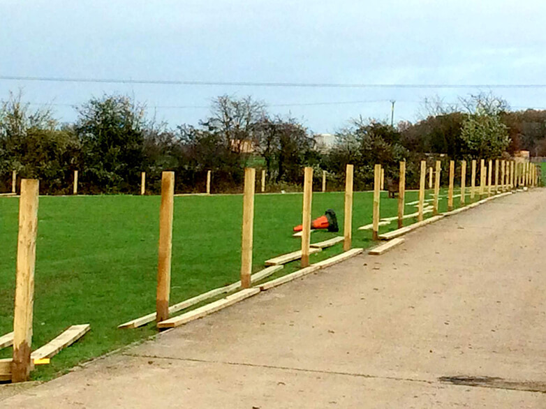 Local Horse Sanctuary Fencing Project Gallery 1