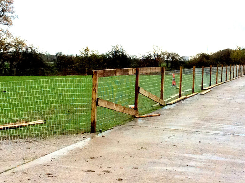 Local Horse Sanctuary Fencing Project Gallery 2