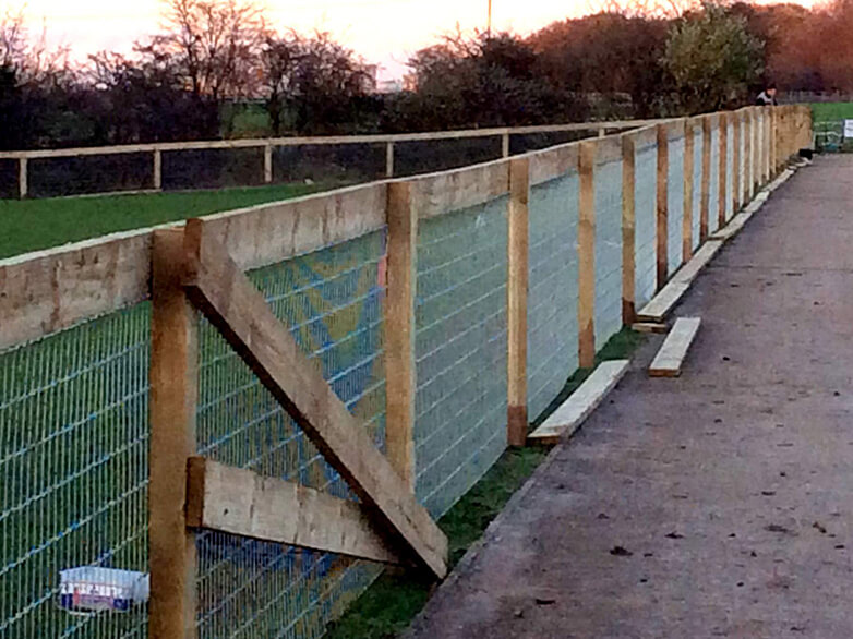 Local Horse Sanctuary Fencing Project Gallery 3