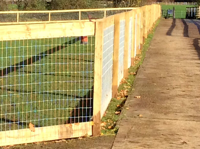 Local Horse Sanctuary Fencing Project Gallery 5
