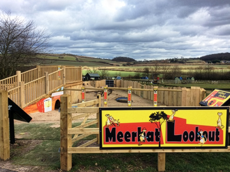 Meerkat Enclosure - Hayes Hill Open Farm - 1