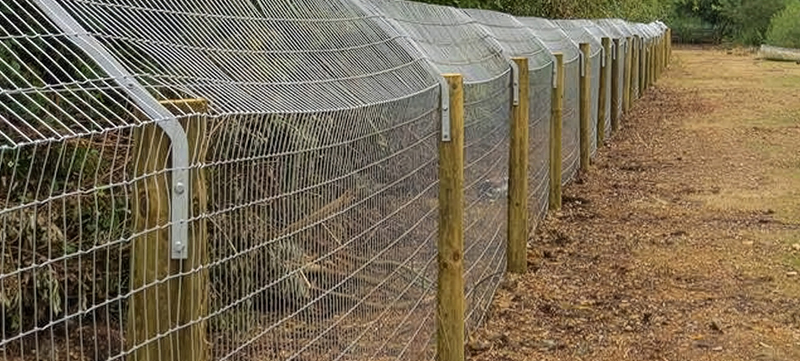 Otter Fencing Installed Around Angling Lake