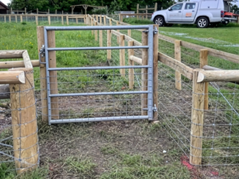 Park Farm Stand Off Fencing - 3