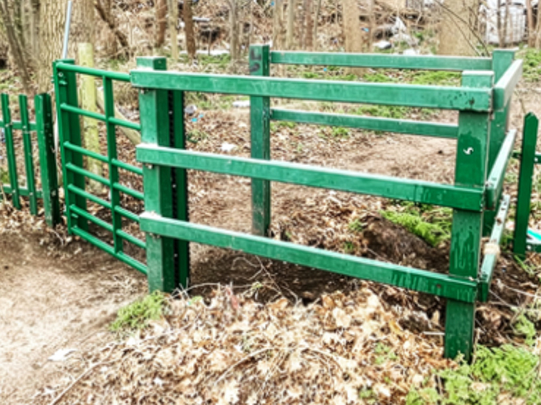Powder Coated Kissing Gate Project - 2