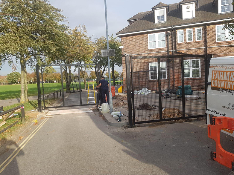 Education Security Fencing and Automated Gates - College in Grays - 6