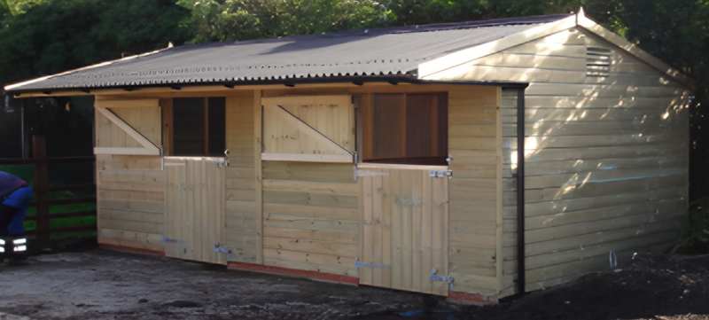 Field Shelters Installed in Leyton