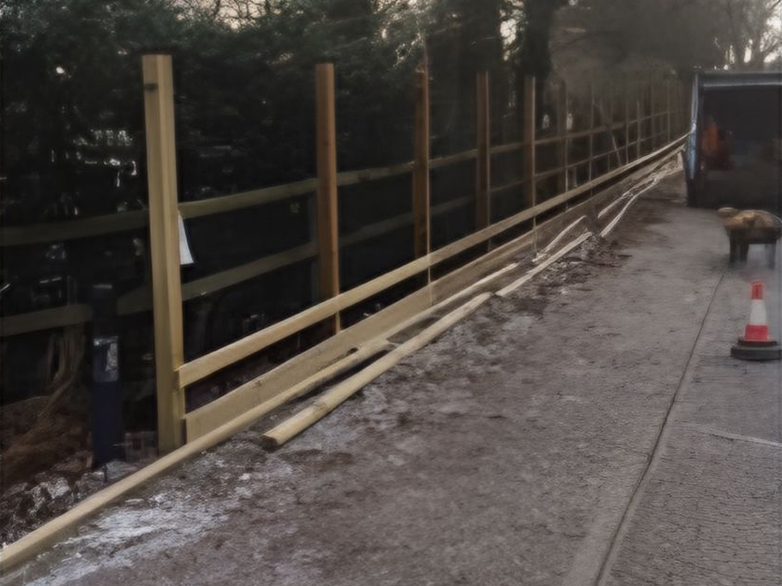 Closeboard Fencing - Westlodge Kennels Project - 2