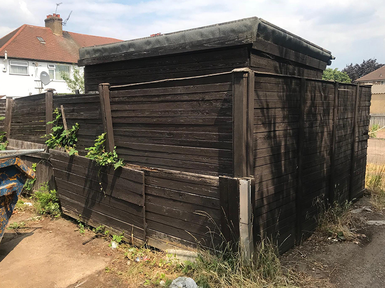 Concrete Post and Panel Fencing Project - 1