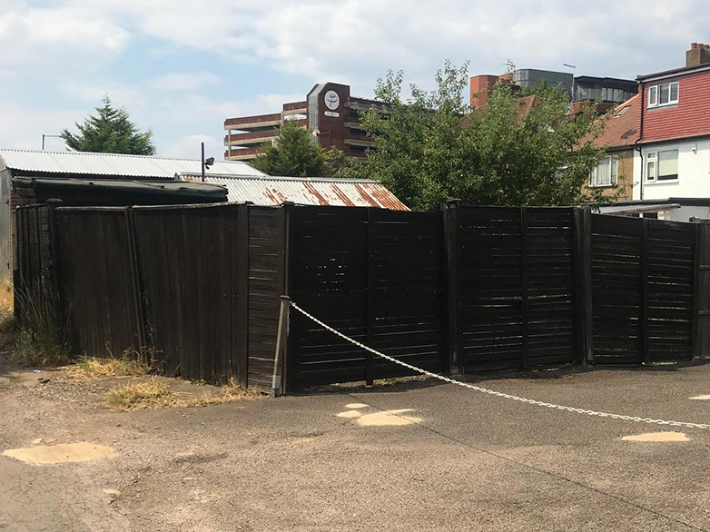 Concrete Post and Panel Fencing Project - 2