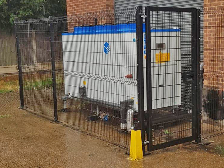 Secure Mesh Compound Installation
