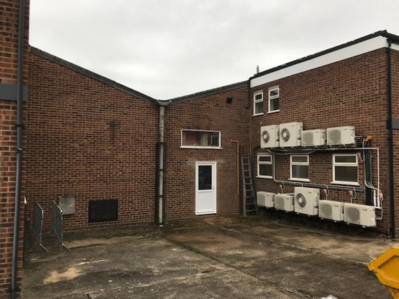 Planned Outdoor Staff Area