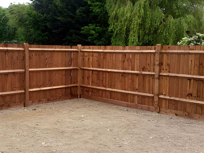 Domestic Closeboard Fencing - Newbuild Site Project - 4