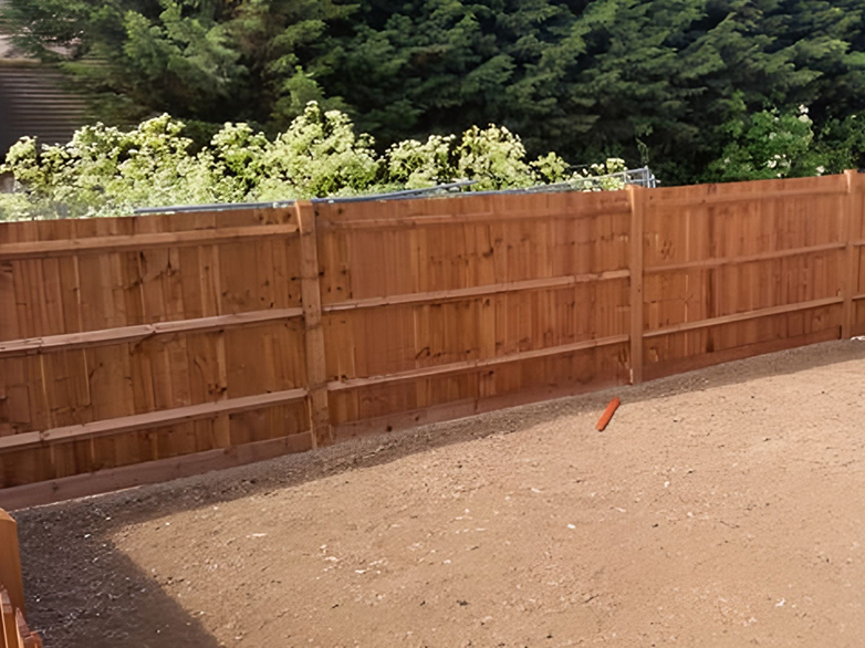 Domestic Closeboard Fencing - Newbuild Site Project - 5