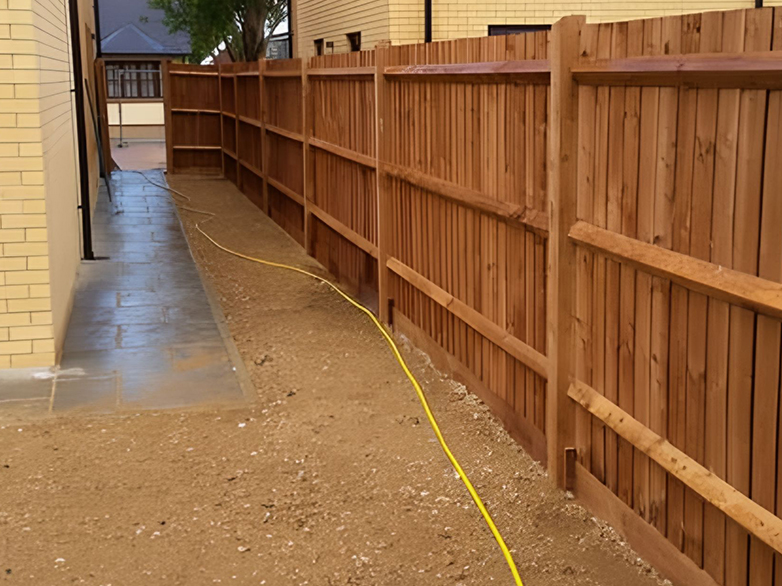 Domestic Closeboard Fencing - Newbuild Site Project - 7