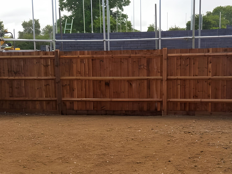 Domestic Closeboard Fencing - Newbuild Site Project - 8