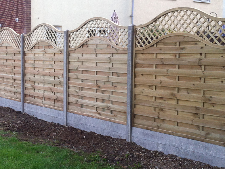 After Fence Panel Replacement in Garden