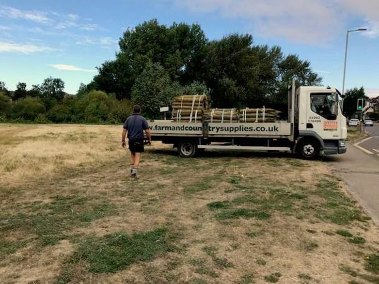 Timber Bollard Protection - 2