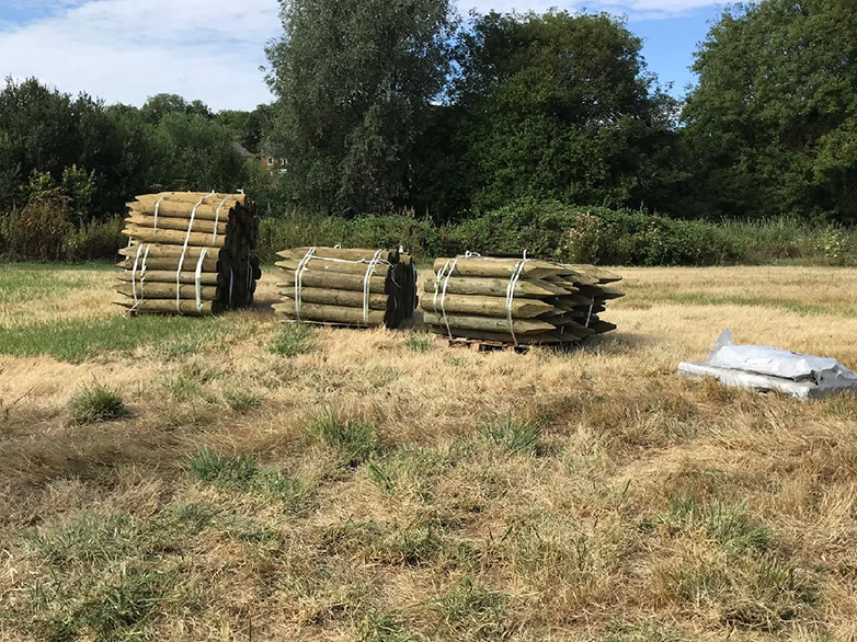 Timber Bollard Protection - 3