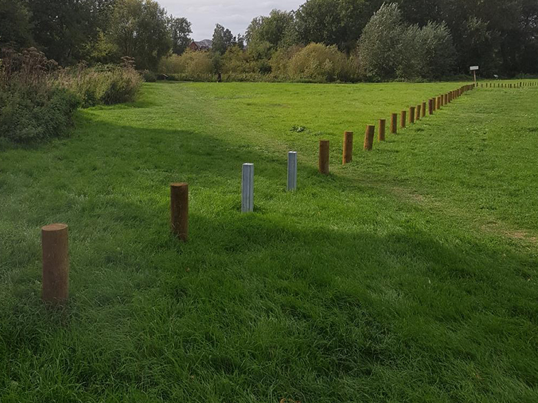 Timber Bollard Protection - 4