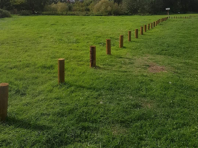 Timber Bollard Protection - 5