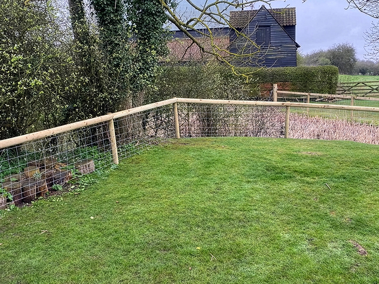 Child-Friendly Safety Pond Fencing Project - 4