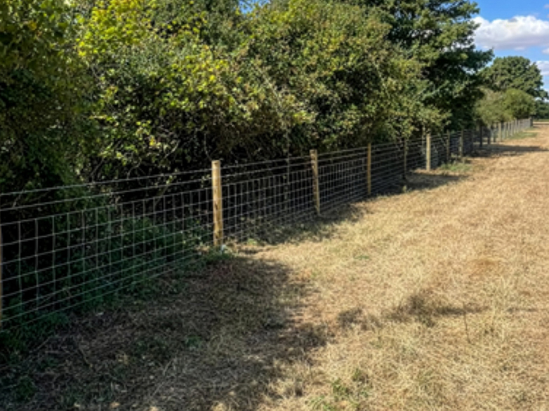 Stock Fencing with Barbed Wire Project - Essex - 2