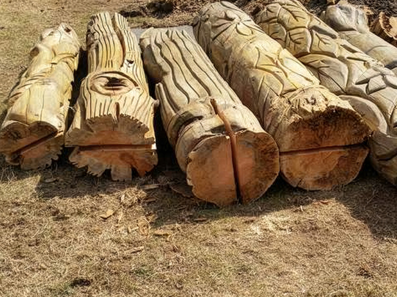 Totem Poles - Cottons Park Project - 5