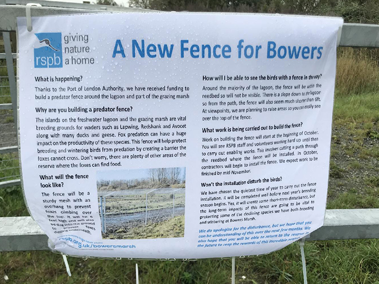 Ultimate Predator Fence - RSPB Wetland Reserve - 5