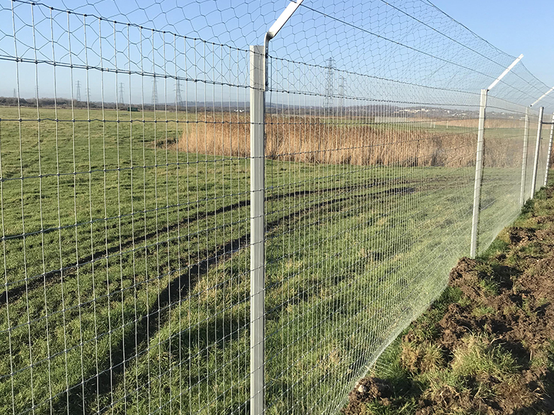 Ultimate Predator Fence - RSPB Wetland Reserve - 8