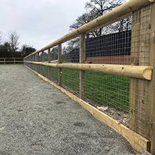 Menage Fencing - Completed!
