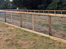 Horse Safe Fencing - Progressing well!